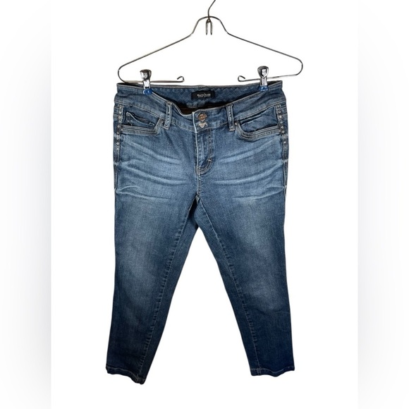 White House Black Market Denim - White House Black Market Women's Denim Slim Jeans Rhinestones